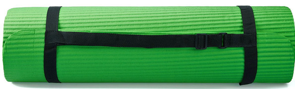 Goyoga 7-Piece Set - Include 1/2" Thick Yoga Mat with Carrying Strap, 2 Yoga Blocks, Yoga Mat Towel, Yoga Hand Towel, Yoga Strap and Yoga Knee Pad