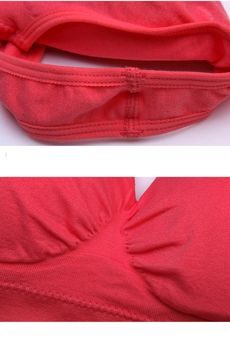 Women Sport Yoga Bra Running Vest Gym Workout Underwear Padded Crop Tops Female Sportswear Brassiere Push Up Fitness Bras