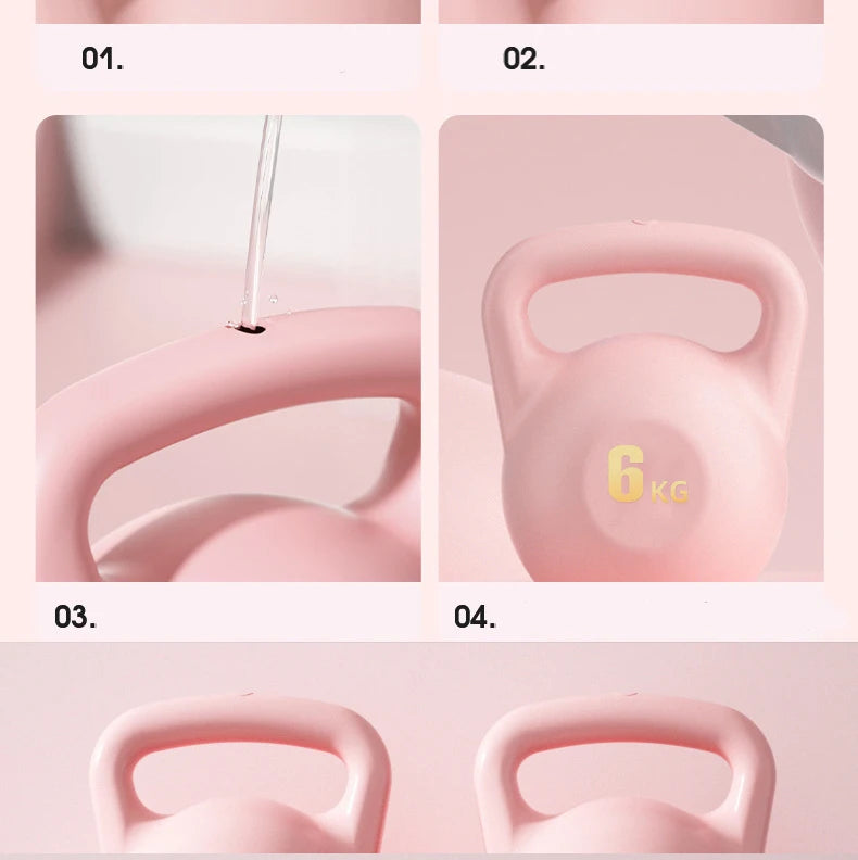 Man Soft Dumbbells Fitness Home Women's 6kg Kettle Bell Soft Kettlebell Squat Trainer Magical Tool for Training Buttocks