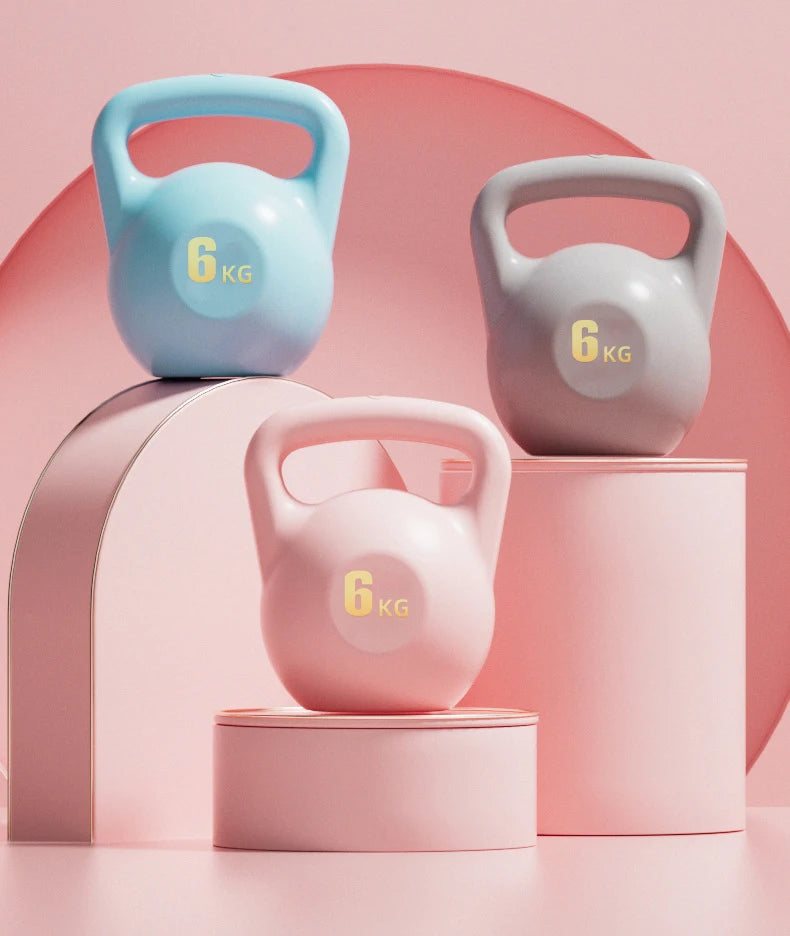 Man Soft Dumbbells Fitness Home Women's 6kg Kettle Bell Soft Kettlebell Squat Trainer Magical Tool for Training Buttocks