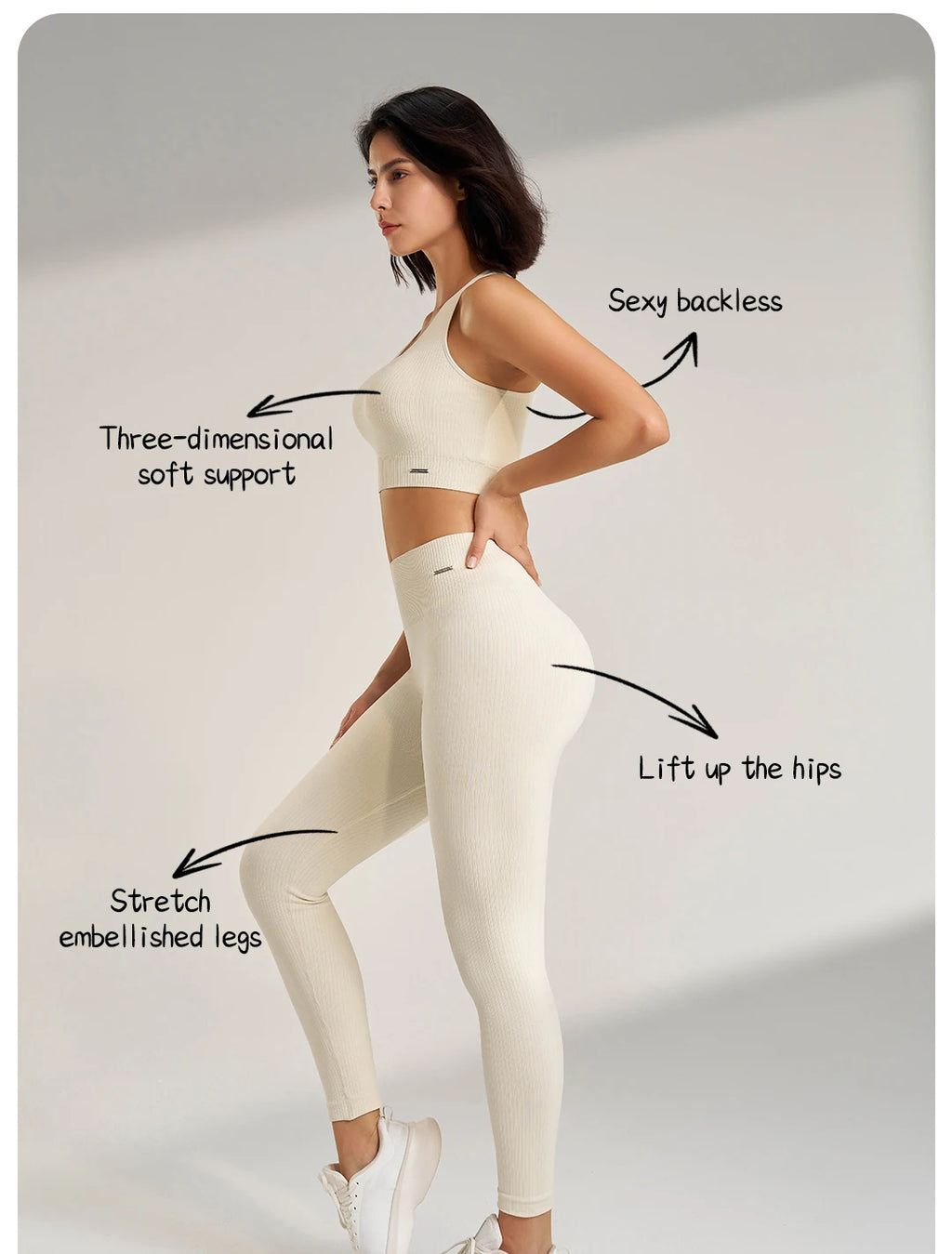 Women's Fitness High Waisted Skinny Sportswear Fitness Pants Bra Tops High Waisted Leggings Athletic Suit 2 Piece Yoga Wear