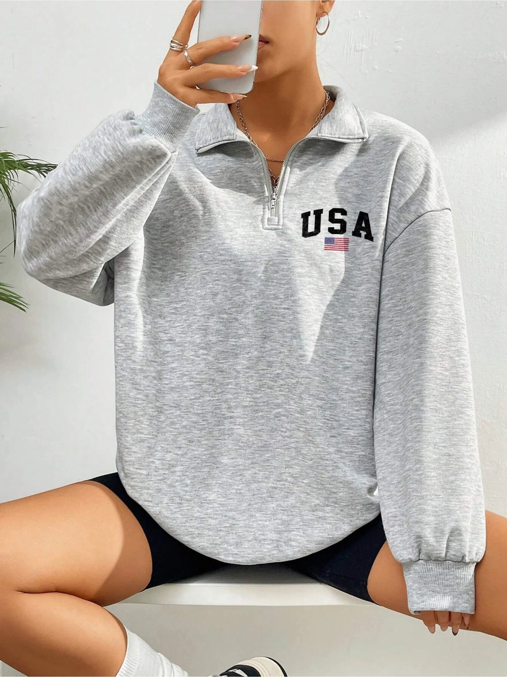 women Hoodies Hip Hop Street Casual Printed Hoodie Oversize Loose New Sweatshirts Autumn Warm Fleece Clothing All-Season Machine