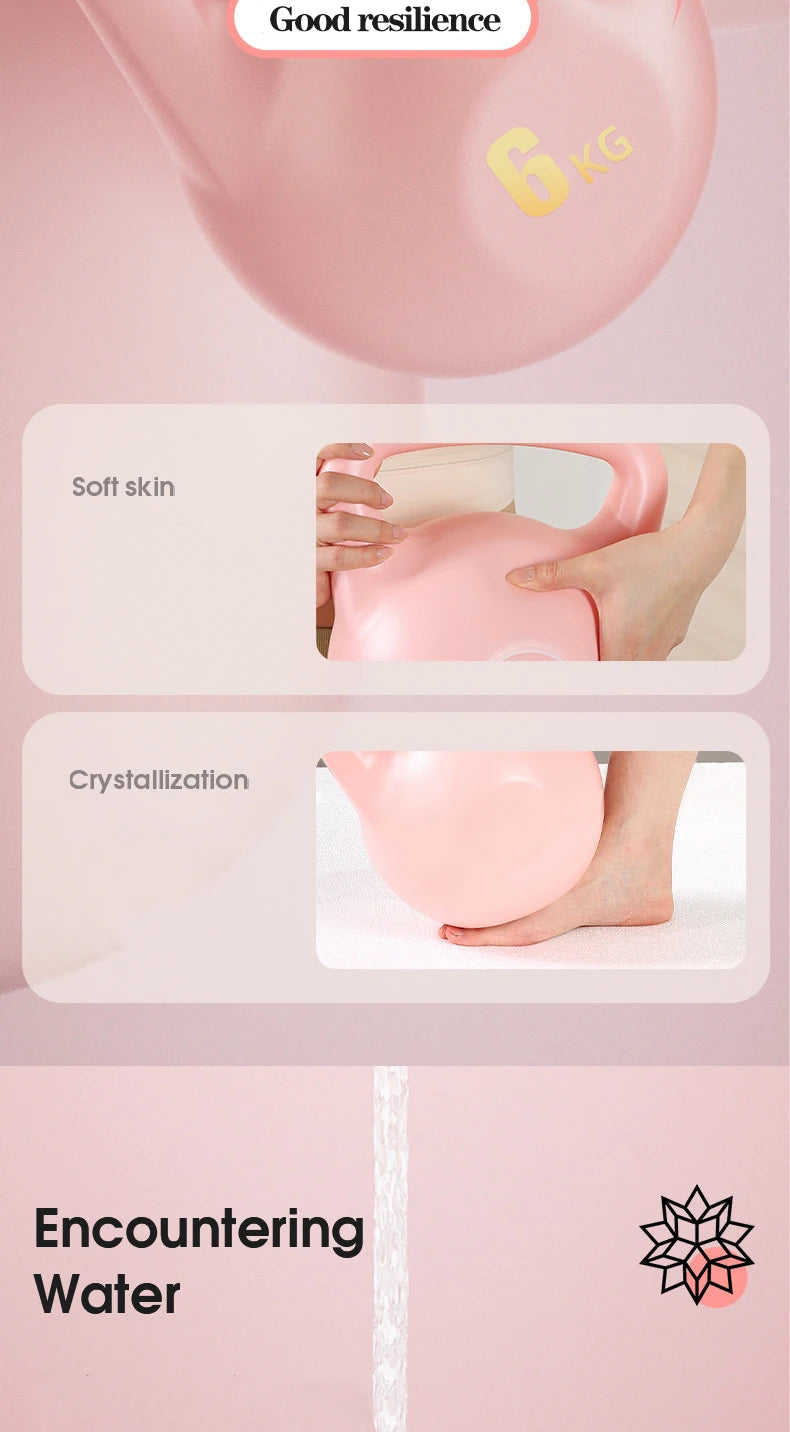 Man Soft Dumbbells Fitness Home Women's 6kg Kettle Bell Soft Kettlebell Squat Trainer Magical Tool for Training Buttocks