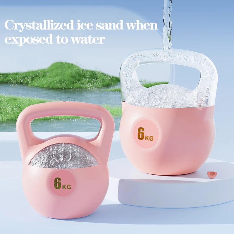 Man Soft Dumbbells Fitness Home Women's 6kg Kettle Bell Soft Kettlebell Squat Trainer Magical Tool for Training Buttocks