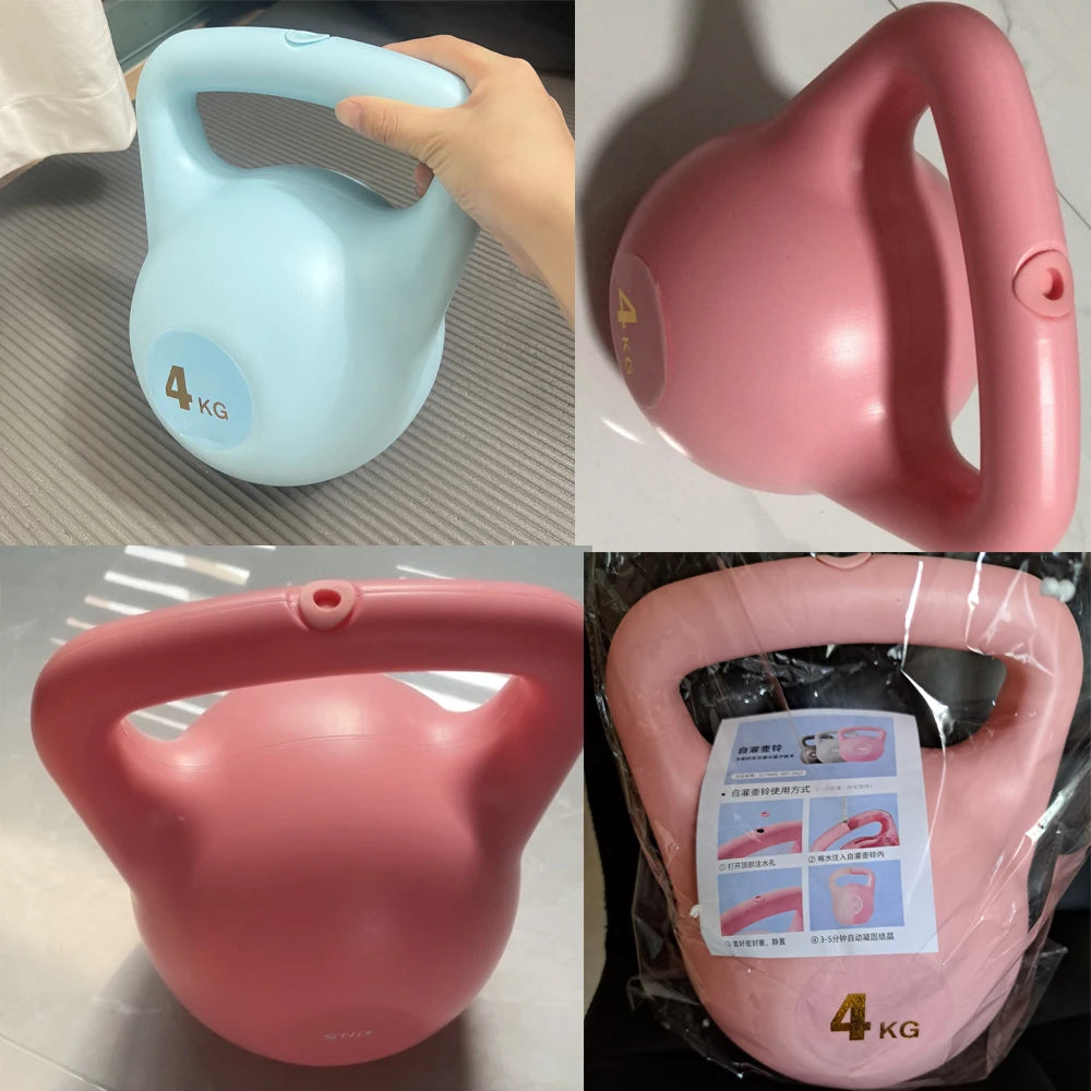 Man Soft Dumbbells Fitness Home Women's 6kg Kettle Bell Soft Kettlebell Squat Trainer Magical Tool for Training Buttocks