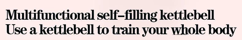 Man Soft Dumbbells Fitness Home Women's 6kg Kettle Bell Soft Kettlebell Squat Trainer Magical Tool for Training Buttocks