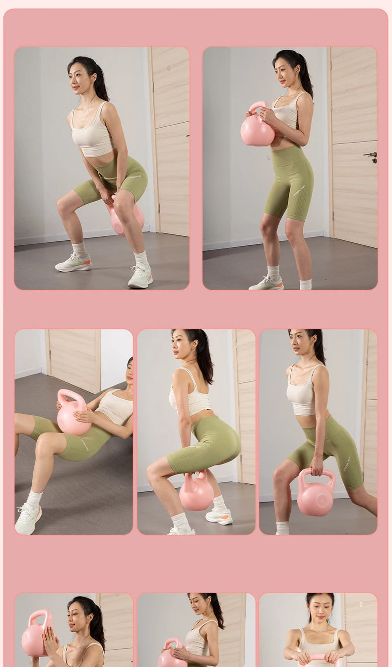 Man Soft Dumbbells Fitness Home Women's 6kg Kettle Bell Soft Kettlebell Squat Trainer Magical Tool for Training Buttocks