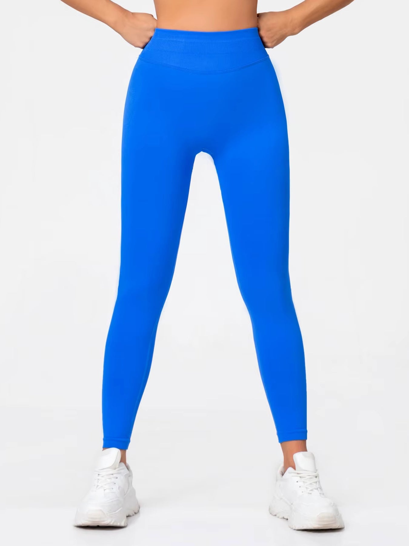 Solid-Color Yoga Pants Sport Yoga Pants